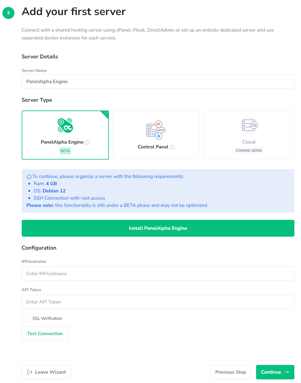 PanelAlpha Engine installation - PanelAlpha Documentation